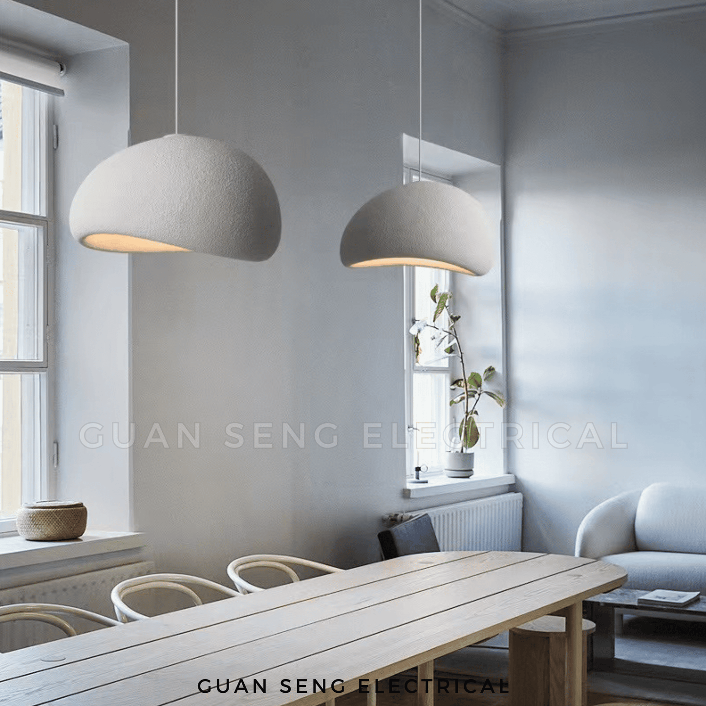 Sand White Pendant Light
