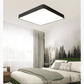 Nordic Black White Square Ceiling Light Daylight 3Tone