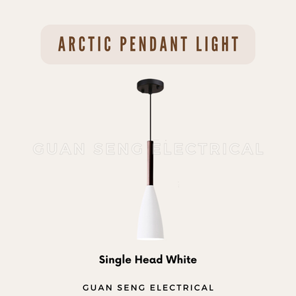 Arctic Pendant Light E27 Bulb Single Head 3 Heads