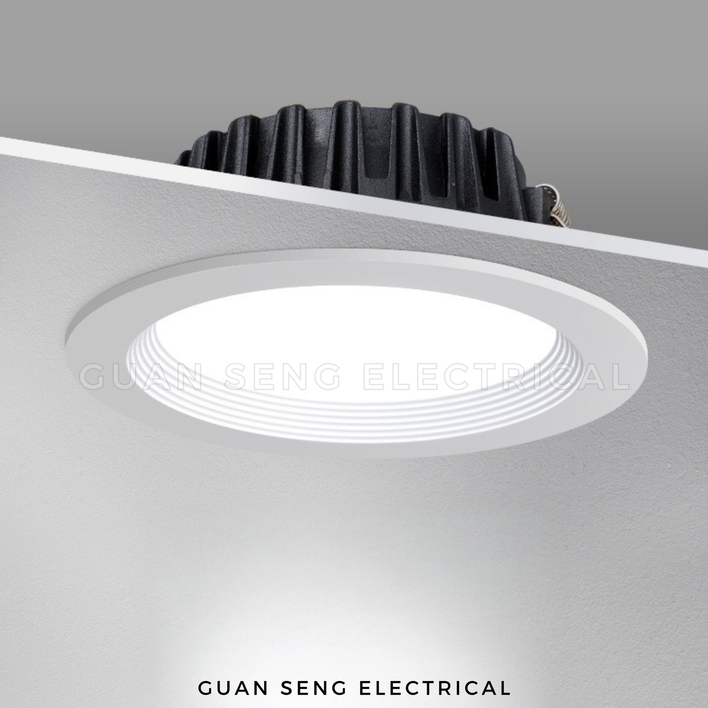 Anti-Glare Recessed Downlight 9W 12W 15W 18W 24W Daylight Cool White Warm White Tri Tone