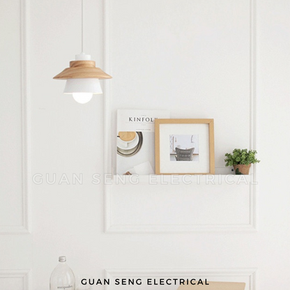 Sora Wood Pendant Light | Guan Seng Electrical