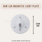 24W 36W 48W LED Magnetic Light Plate Daylight Tri-Tone