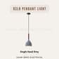Oslo Pendant Light E27 Bulb Single Head 3 Heads