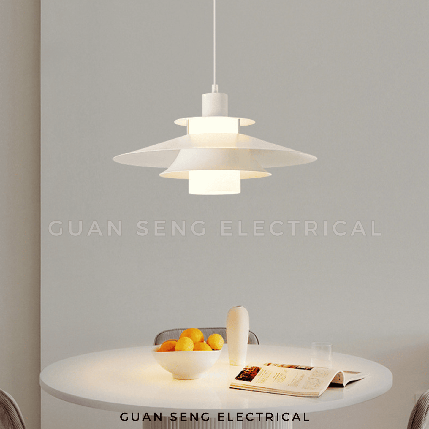 Classic Tier Pendant Light E27 Bulb