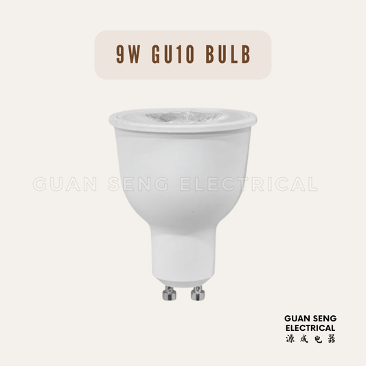 GU10 LED Bulb 9W Spotlight Track Light Downlight 3000K 4000K 6500K