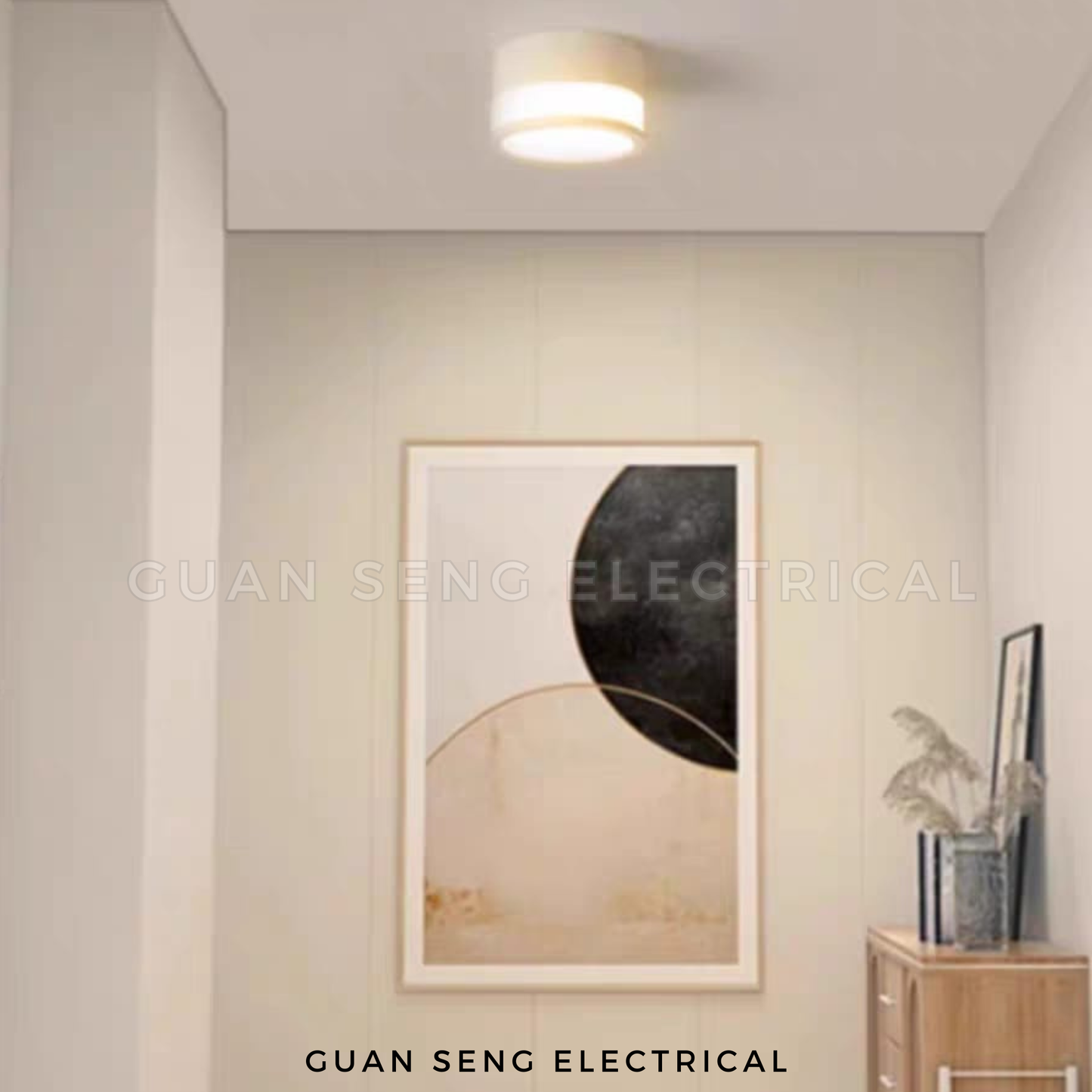 Enso 12W LED Surface Downlight Black White Daylight Warm White Cool White 3Tone TriTone