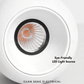 Sleek Curved Surface Mounted Spotlight 12W Daylight Warm White Cool White Tri Tone