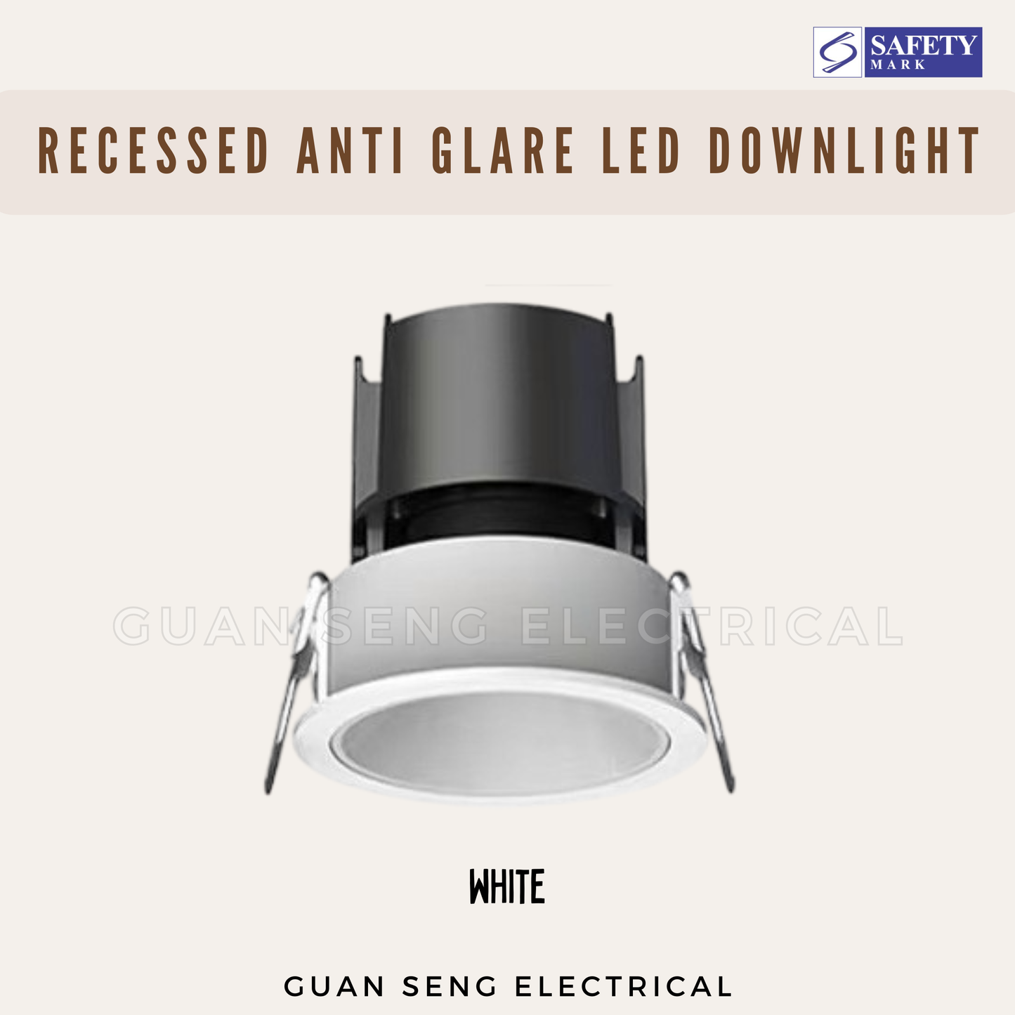 Recessed Anti Glare LED Spotlight Downlight 12W 15W