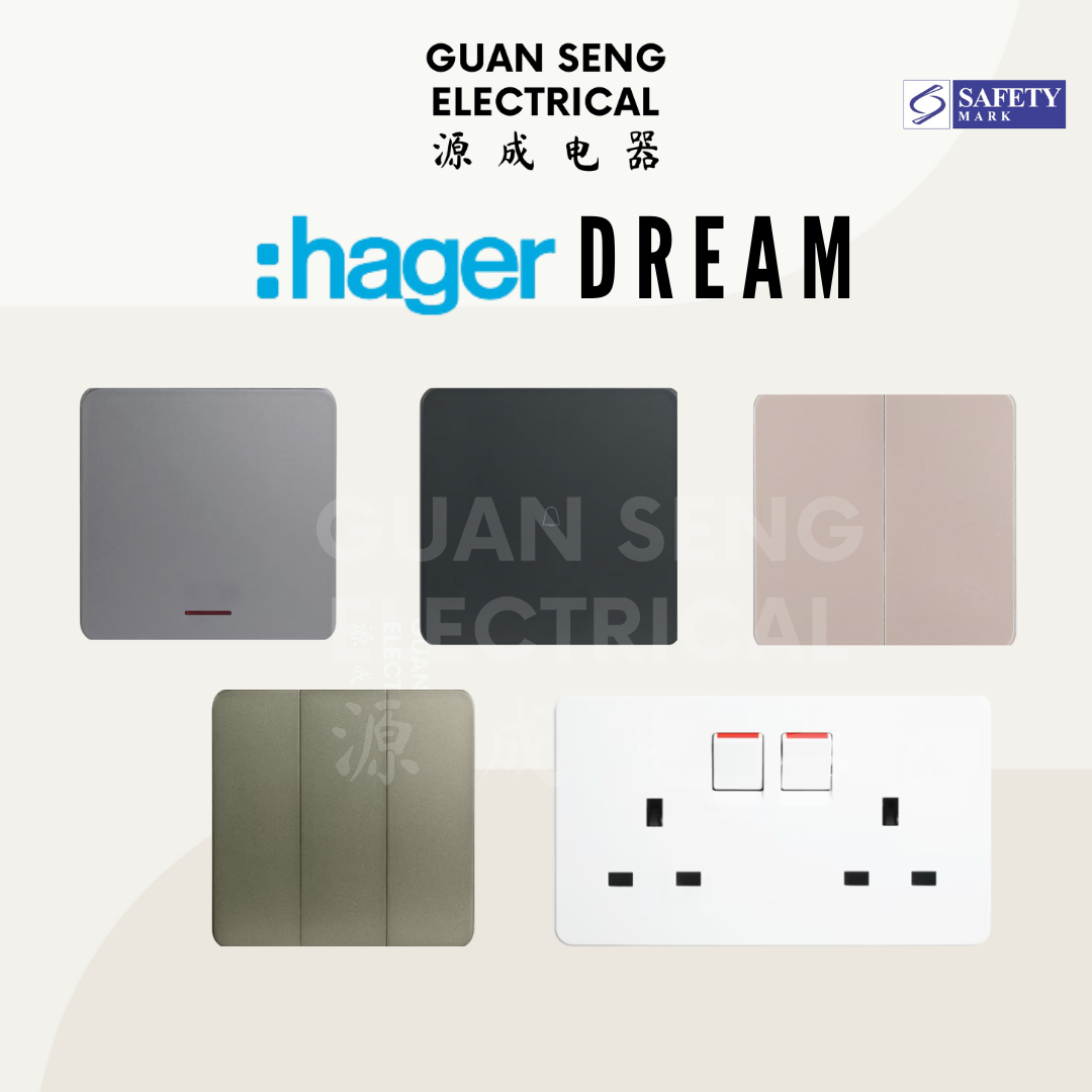 Hager Dream Switch and Socket