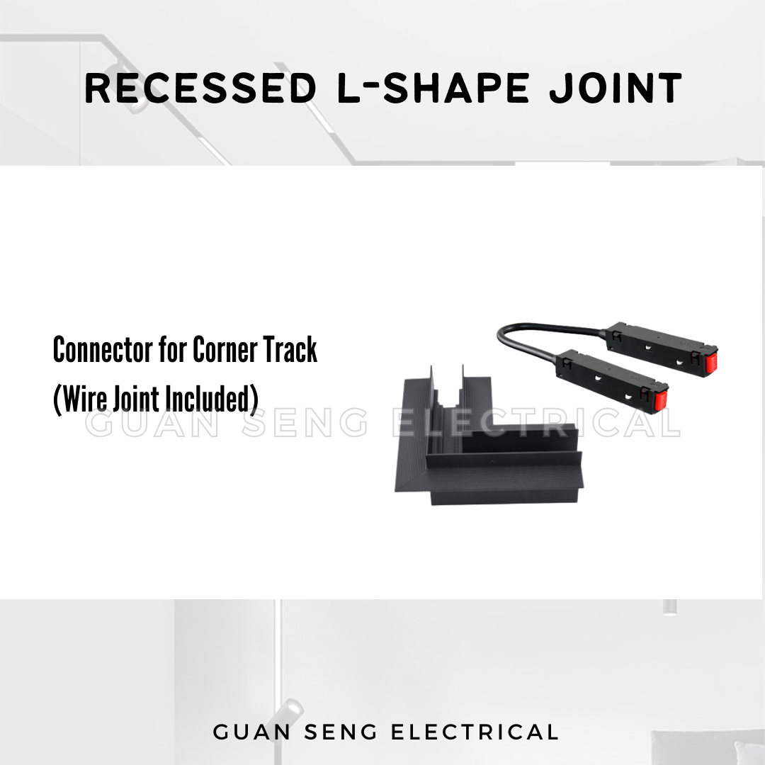 SMART Magnetic Track Light System 48V Recessed Surface