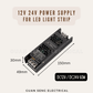 12V 24V Premium Slim Power Supply Driver for LED Strip