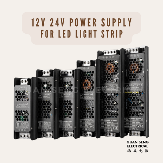 12V 24V Premium Slim Power Supply Driver for LED Strip