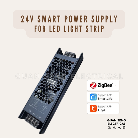 24V Premium SMART Zigbee Slim Power Supply Driver for LED Strip Single Tone 3 Tone RGB RGBW RGBCW