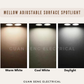 Mellow Adjustable Surface Mounted Downlight 24W