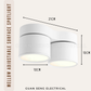 Mellow Adjustable Surface Mounted Downlight 24W