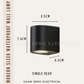 Modern Sleek Single Head Waterproof Wall Lamp - GU10 LED Indoor Outdoor Light