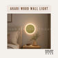 Akari Wood Wall Light 12W 3000K