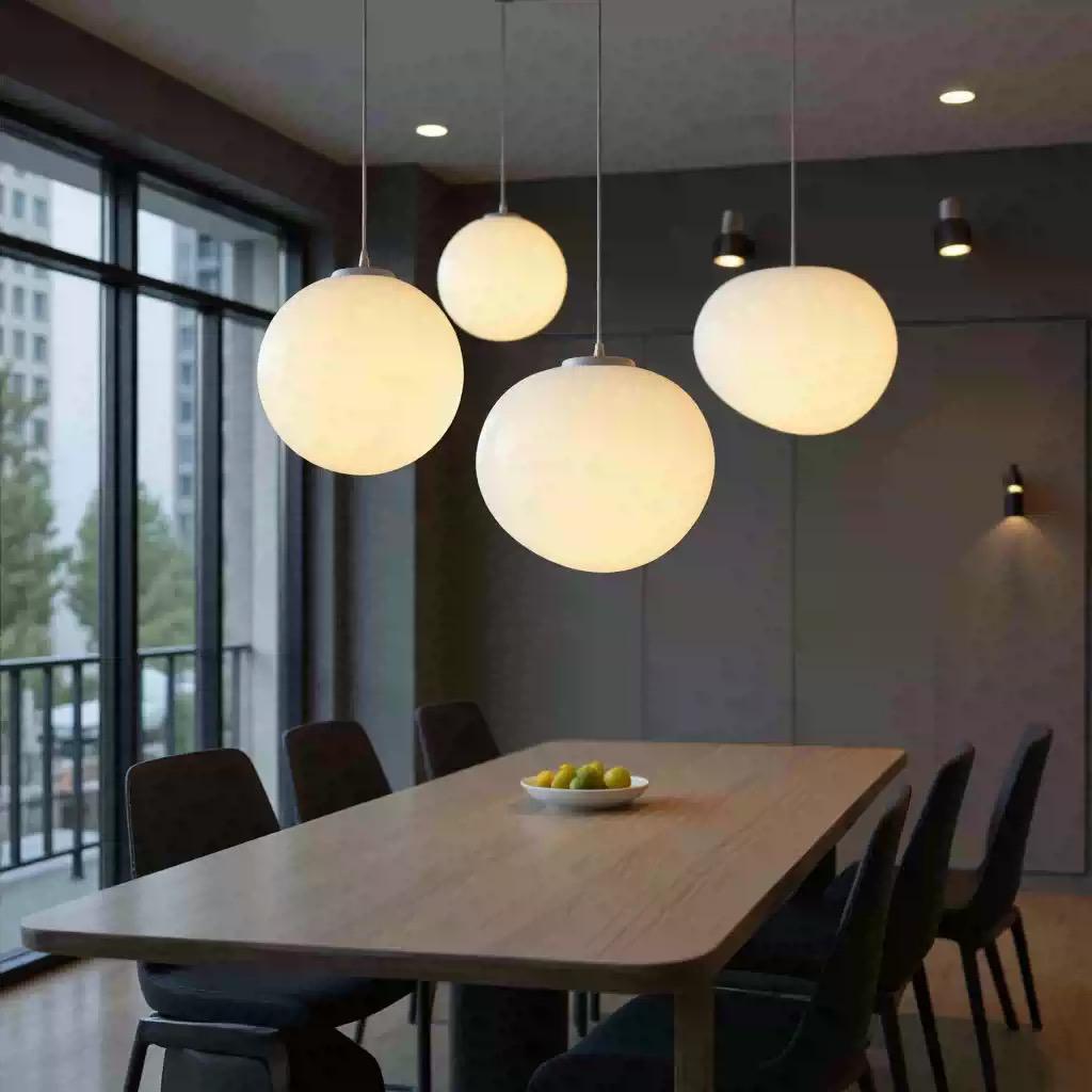 Softstone Pendant Light E27 Bulb