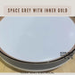 Space Grey with Inner Gold Ceiling Light 36W 48W