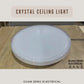 Crystal LED Ceiling Light 24W 36W - Daylight 3 Tone