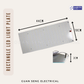 35W Rectangle LED Magnetic Light Plate Replacement Module for Ceiling Lights
